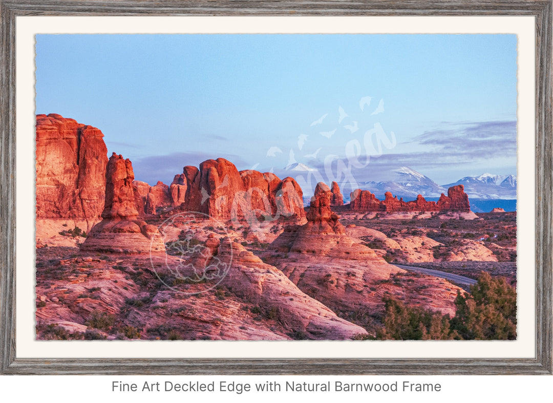 Wall Art: Arches Blue Hour