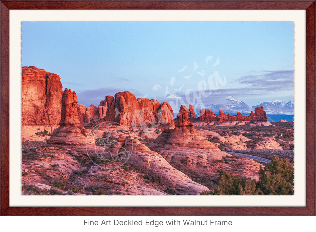 Wall Art: Arches Blue Hour