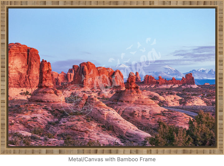 Wall Art: Arches Blue Hour