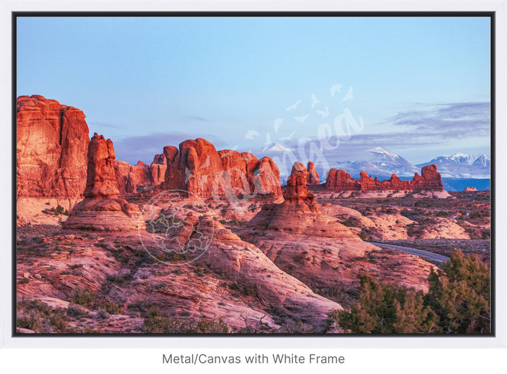 Wall Art: Arches Blue Hour