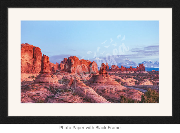 Wall Art: Arches Blue Hour