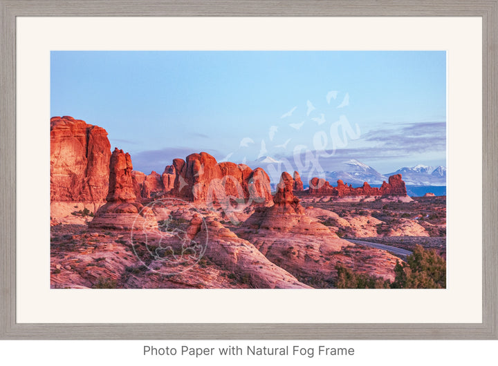 Wall Art: Arches Blue Hour