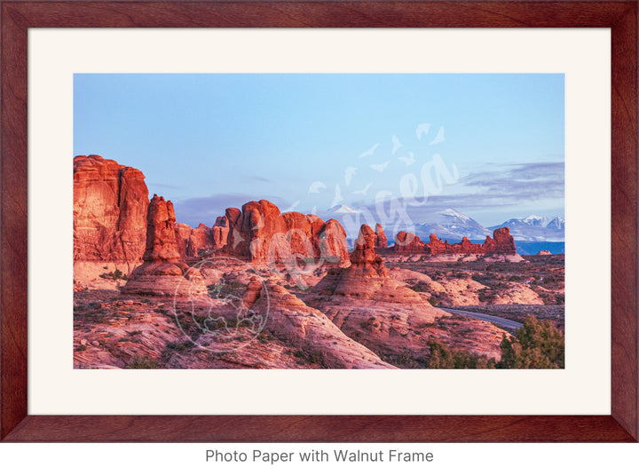 Wall Art: Arches Blue Hour