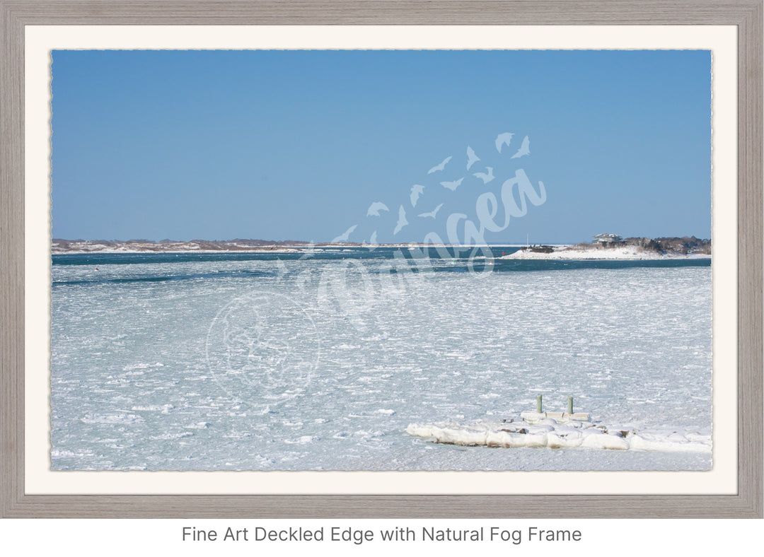 Wall Art: Woods Hole Ice Flows