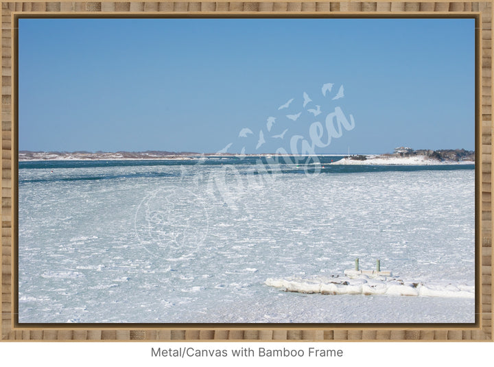 Wall Art: Woods Hole Ice Flows