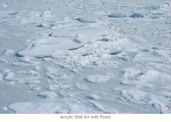 Wall Art: Cape Cod Sea Ice