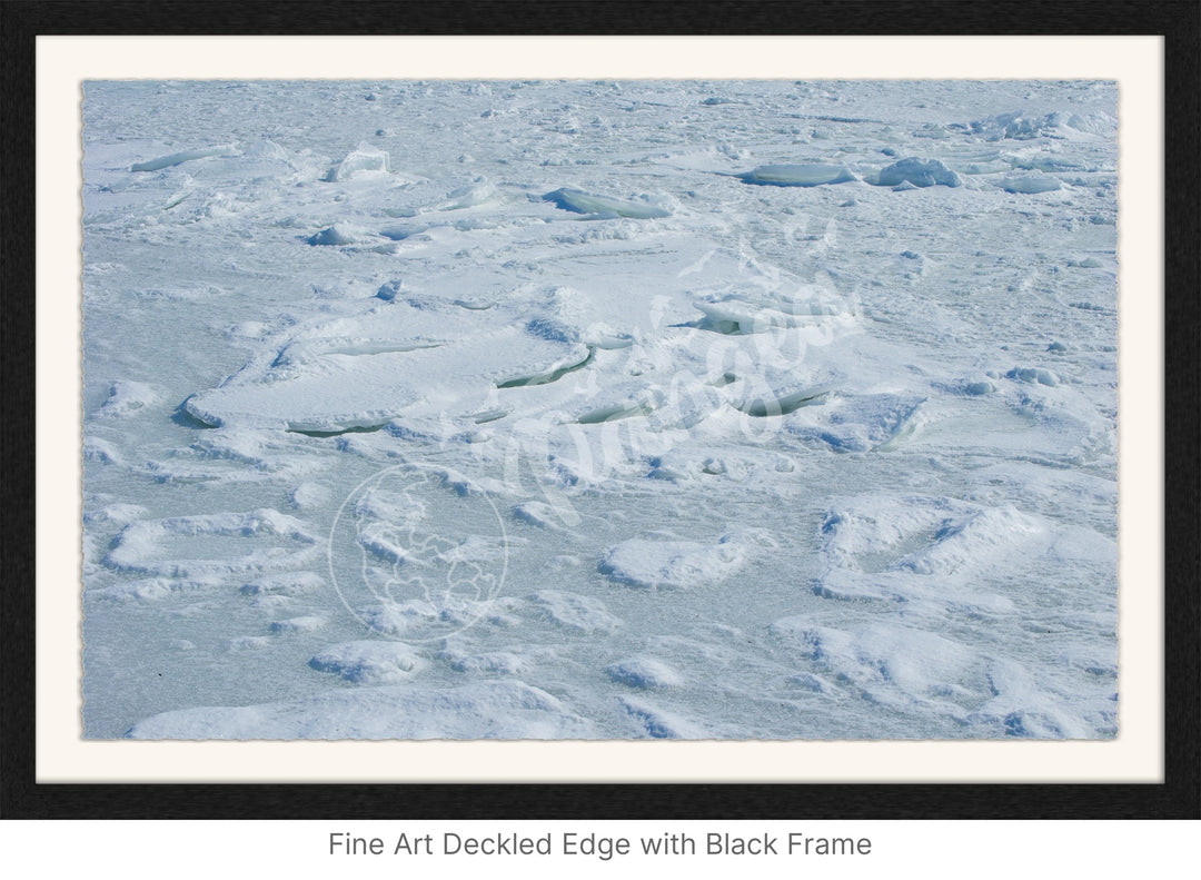 Wall Art: Cape Cod Sea Ice