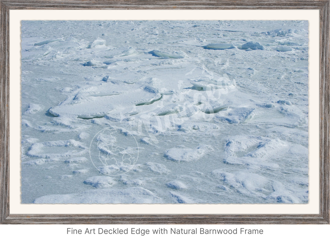 Wall Art: Cape Cod Sea Ice