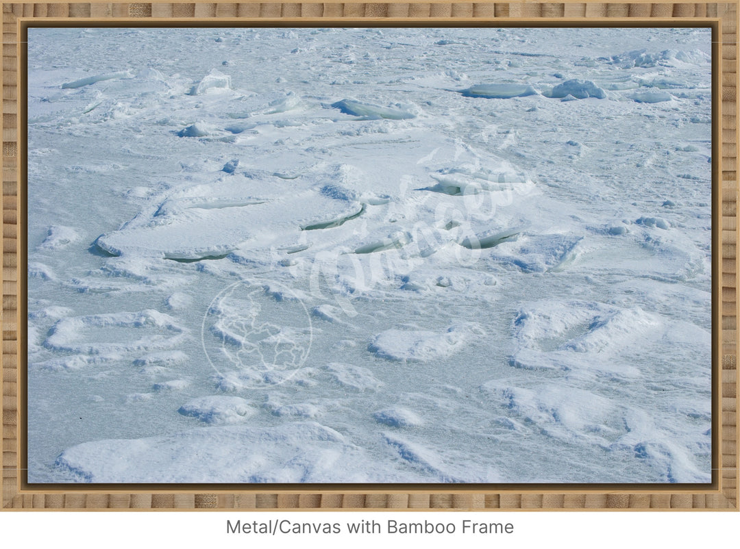 Wall Art: Cape Cod Sea Ice