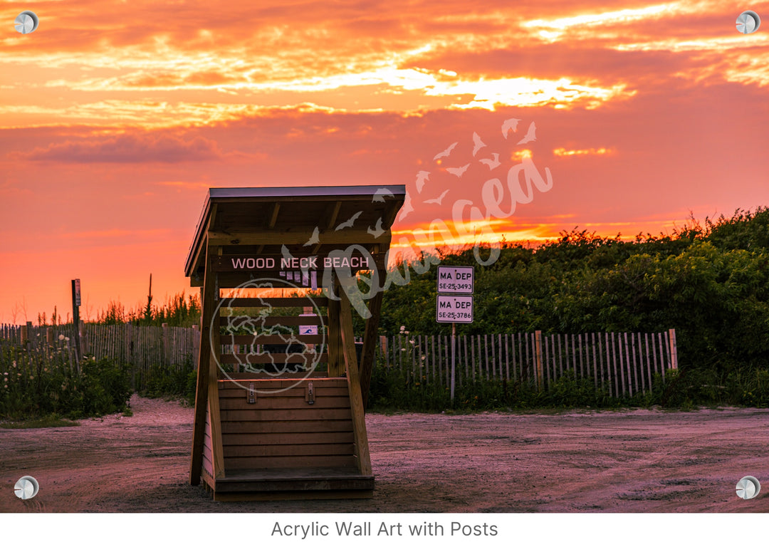 Wall Art: Welcome to Woodneck