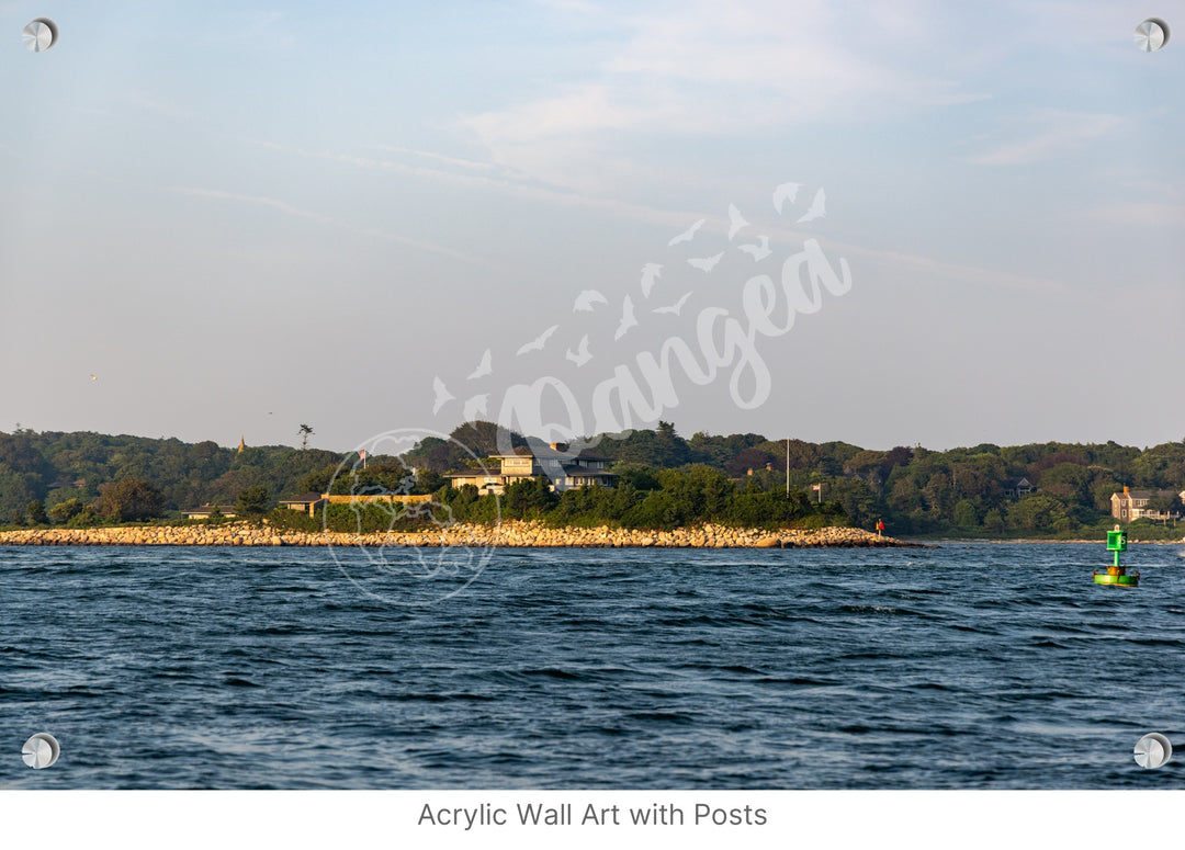 Wall Art: Golden Hour at the Airplane House