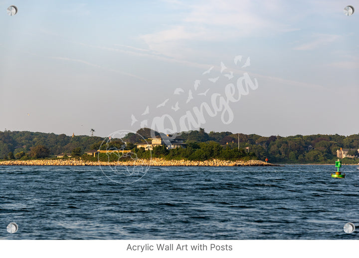 Wall Art: Golden Hour at the Airplane House