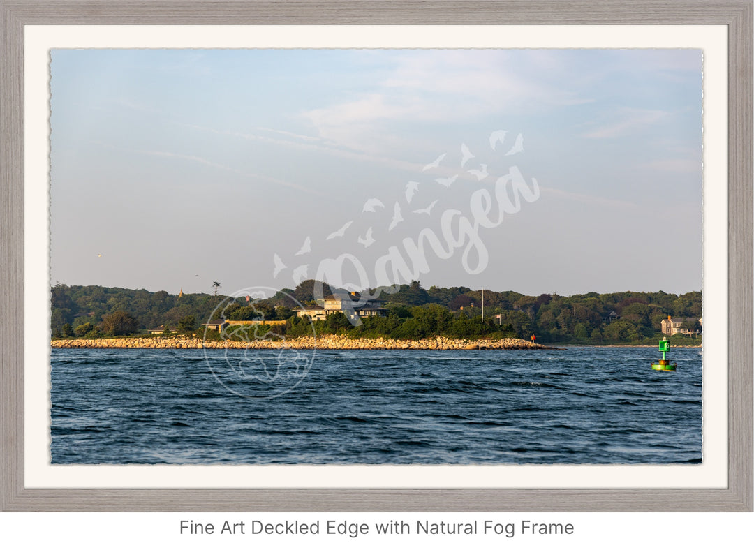 Wall Art: Golden Hour at the Airplane House