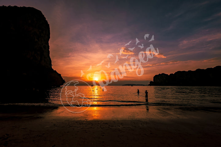 Wall Art: Evening Swim at Railay