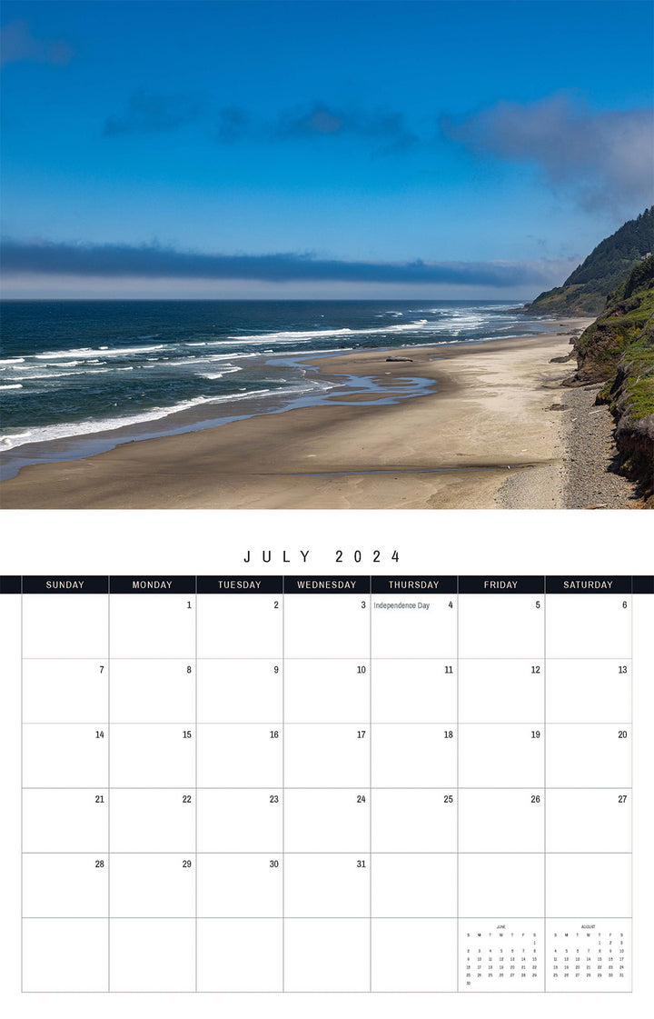 The Pacific Coast 2024 Calendar