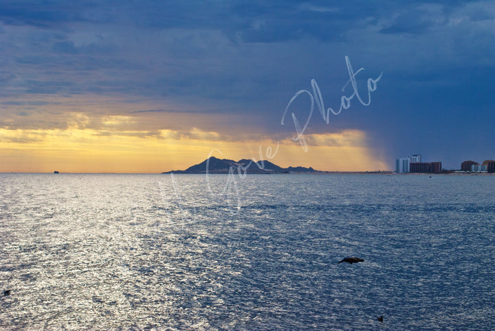 Mexico Wall Art: Puerto Peñasco Monsoon Sunset