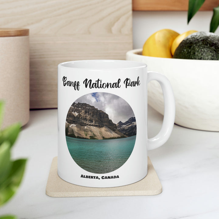 Banff National Park Bow Lake Ceramic Mug