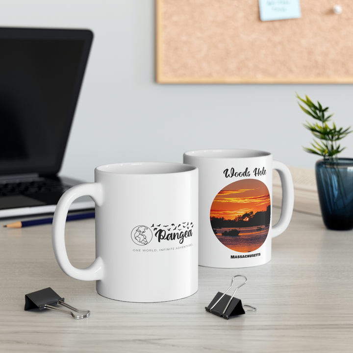 Woods Hole Sunset Ceramic Mug