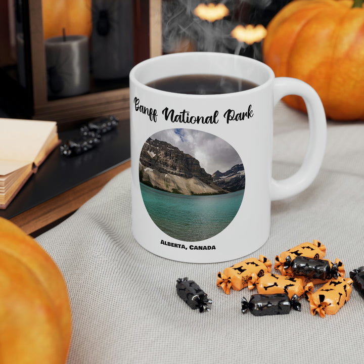 Banff National Park Bow Lake Ceramic Mug