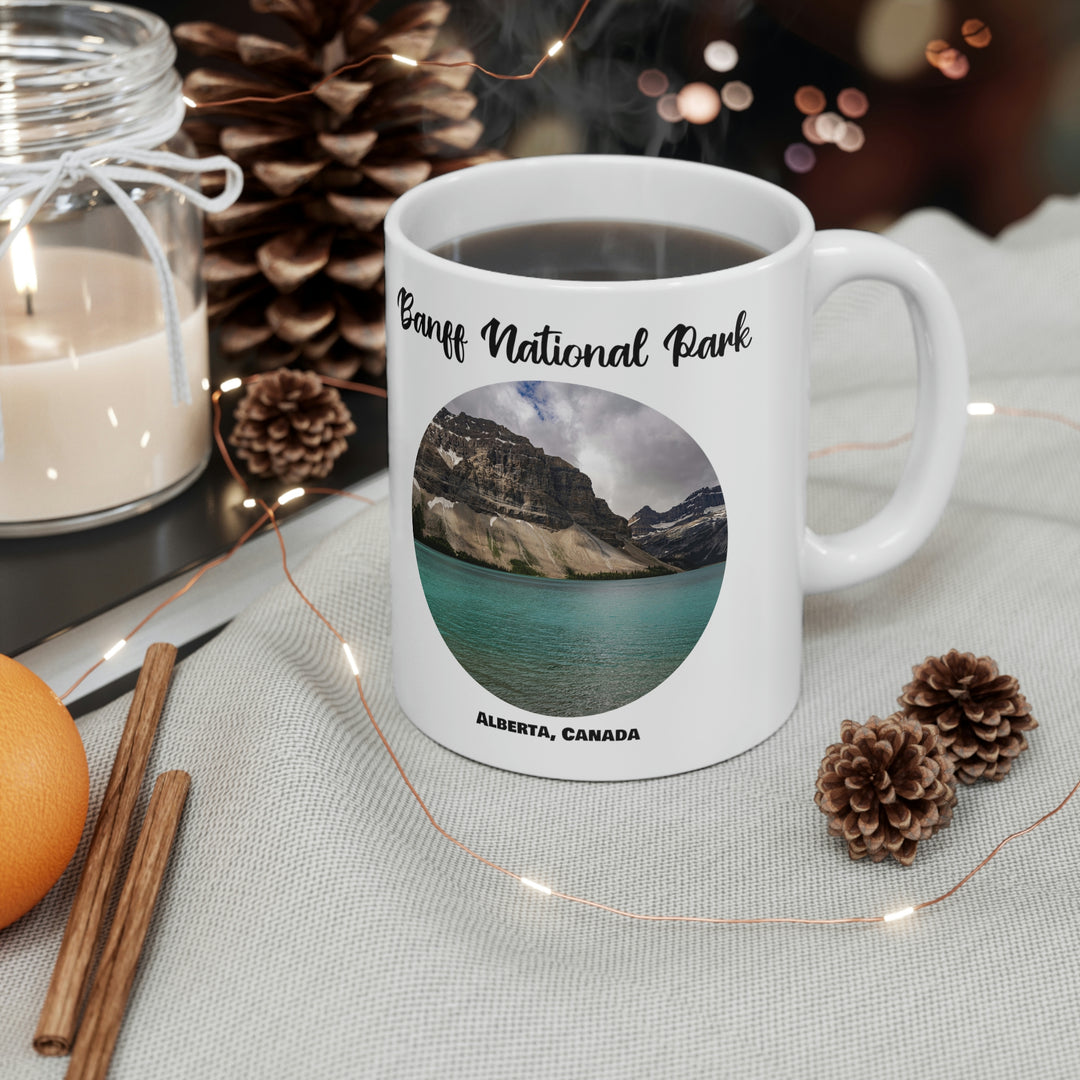 Banff National Park Bow Lake Ceramic Mug