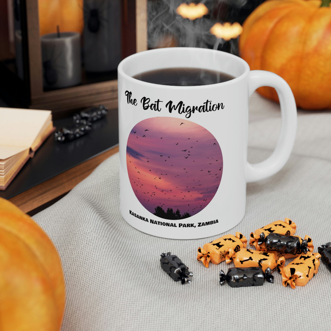 Kasanka Bat Migration Ceramic Mug