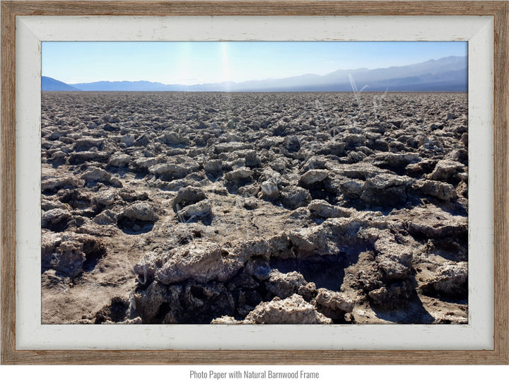 California Wall Art: The Deadliest Valley