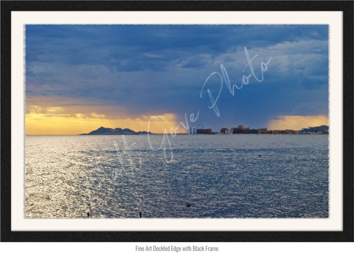 Mexico Wall Art: Puerto Peñasco Monsoon Sunset