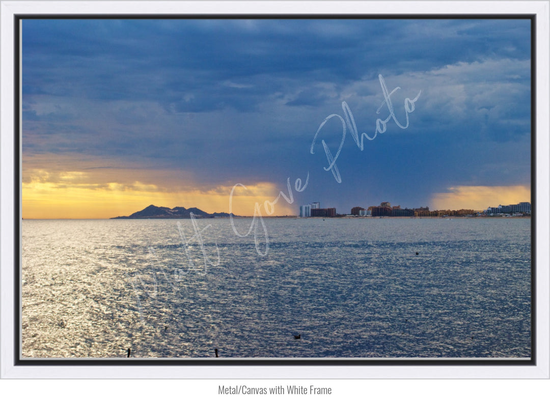 Mexico Wall Art: Puerto Peñasco Monsoon Sunset