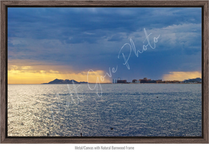 Mexico Wall Art: Puerto Peñasco Monsoon Sunset