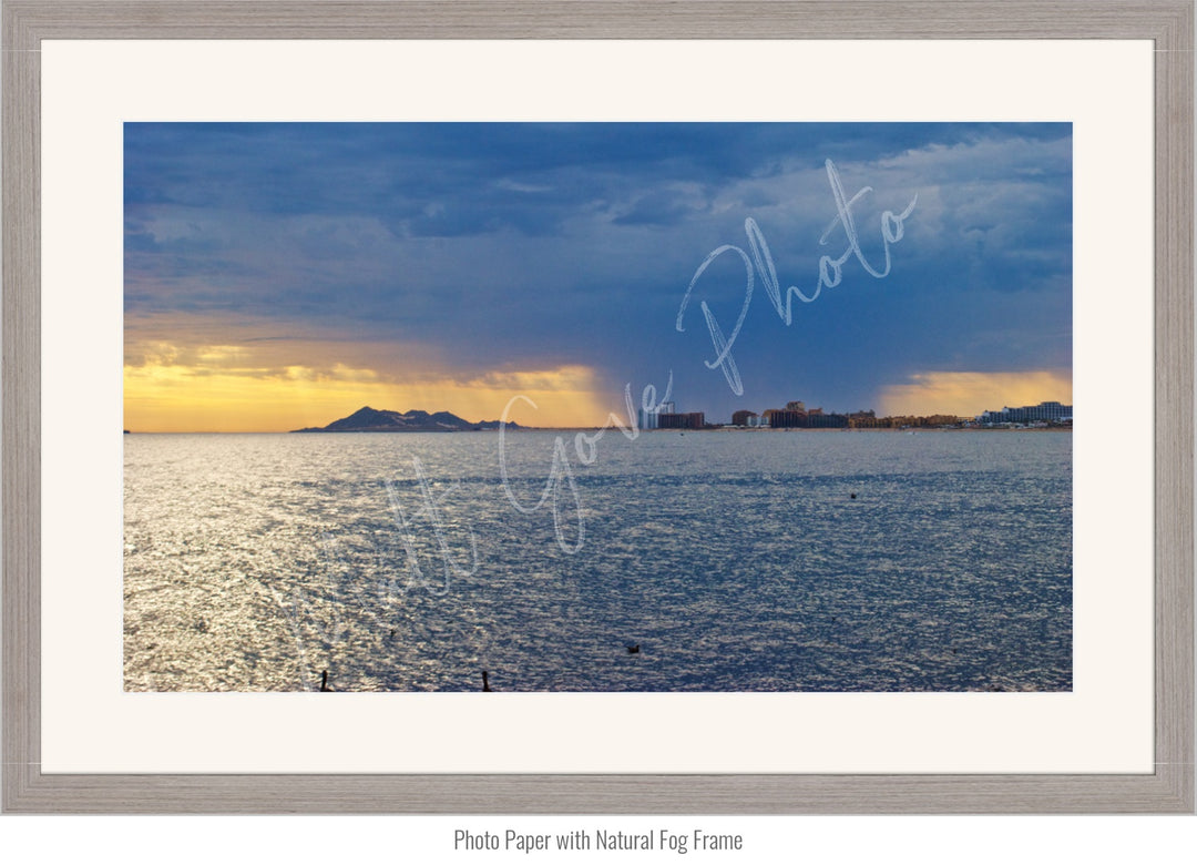 Mexico Wall Art: Puerto Peñasco Monsoon Sunset