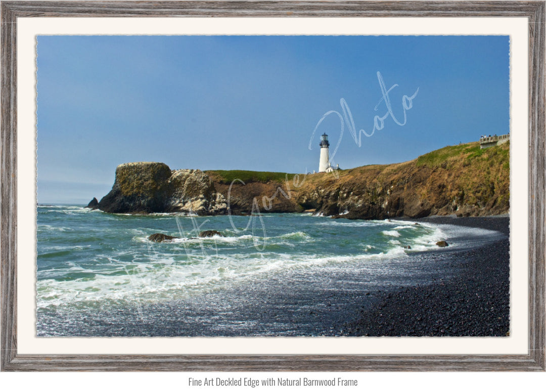 Oregon Coast Wall Art: Yaquina Head Light