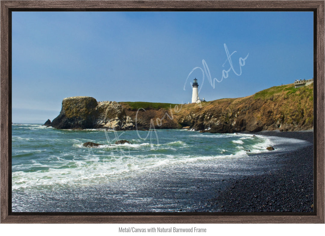 Oregon Coast Wall Art: Yaquina Head Light