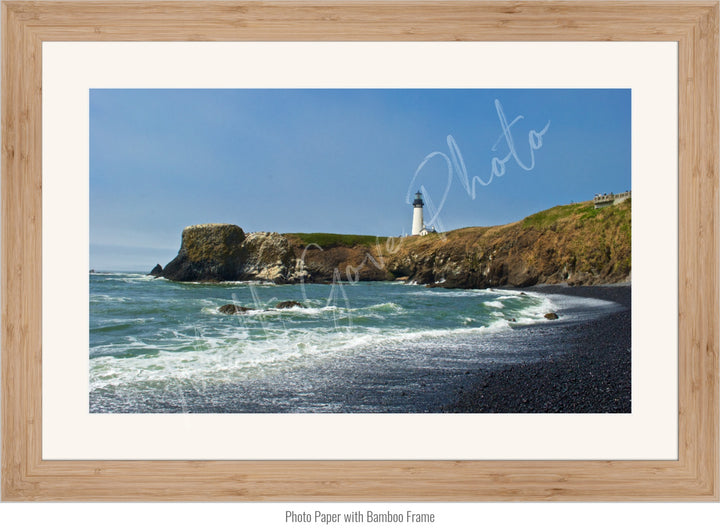 Oregon Coast Wall Art: Yaquina Head Light