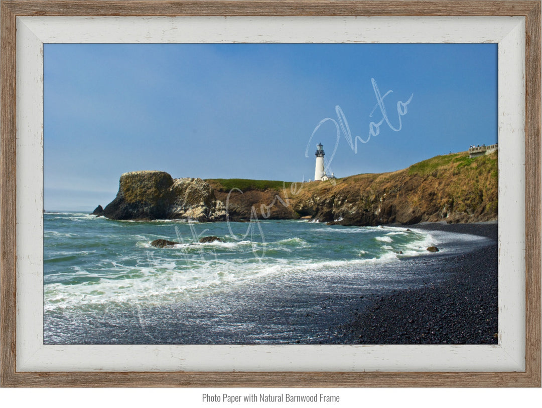 Oregon Coast Wall Art: Yaquina Head Light