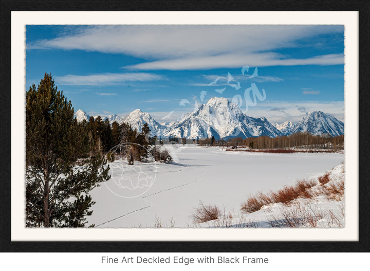 Wall Art: Pristine Serenity in the Tetons