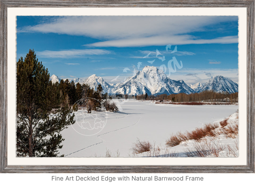 Wall Art: Pristine Serenity in the Tetons