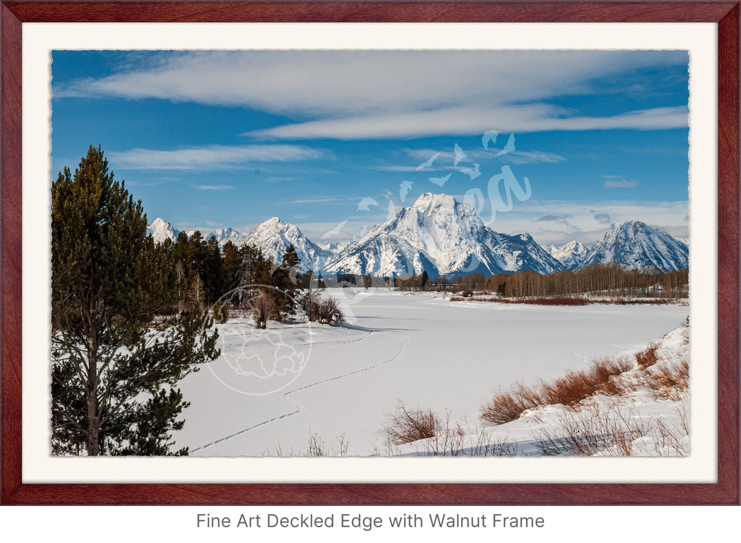 Wall Art: Pristine Serenity in the Tetons