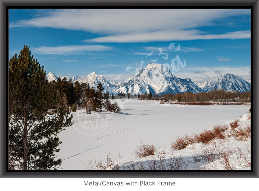 Wall Art: Pristine Serenity in the Tetons