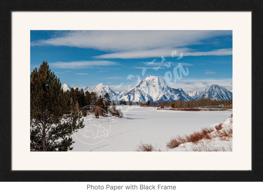 Wall Art: Pristine Serenity in the Tetons