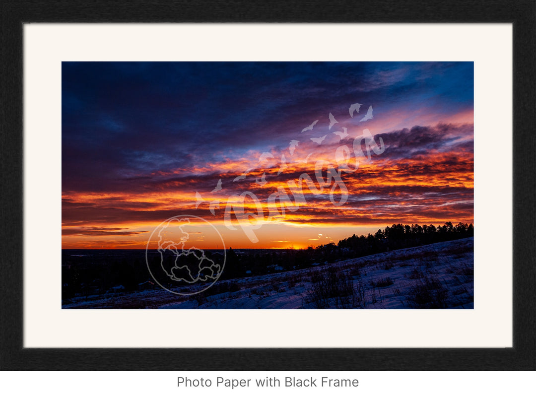 Wall Art: Colorado's Fire and Ice