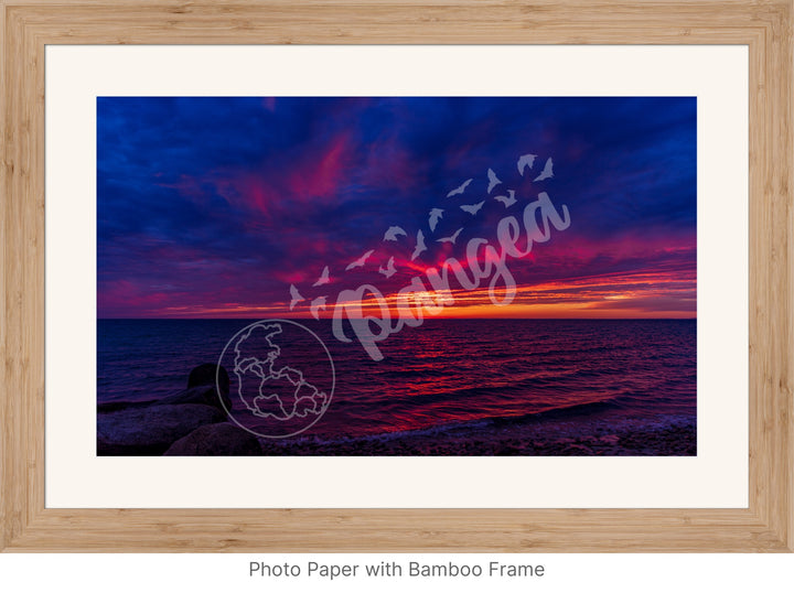 Wall Art: Classic Cape Cod Sunset