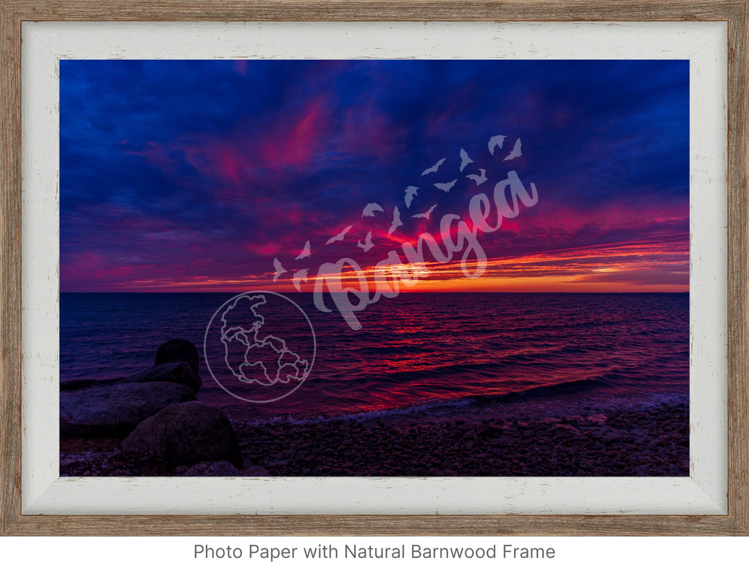 Wall Art: Classic Cape Cod Sunset