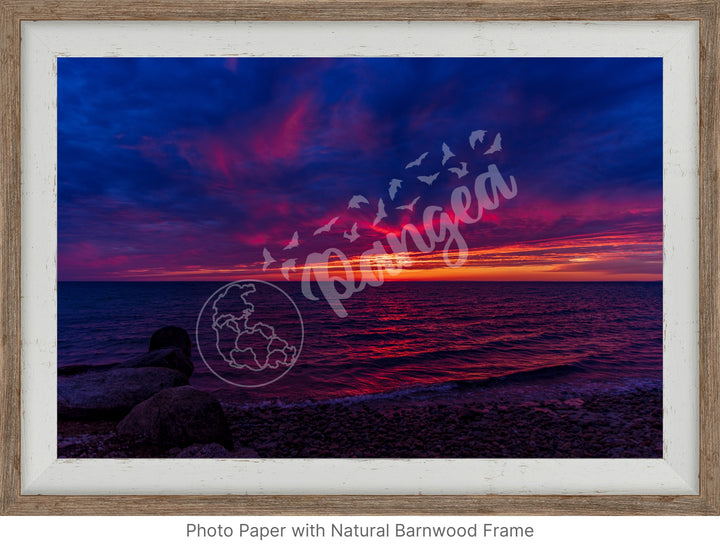 Wall Art: Classic Cape Cod Sunset