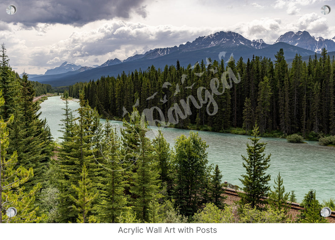 Morant's Curve, Banff: The Alternate View Wall Art