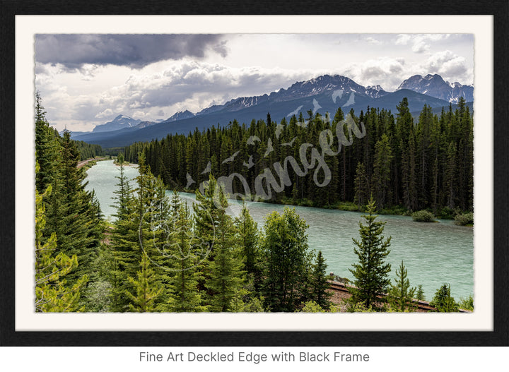 Morant's Curve, Banff: The Alternate View Wall Art