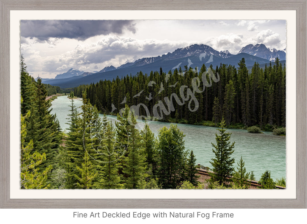 Morant's Curve, Banff: The Alternate View Wall Art