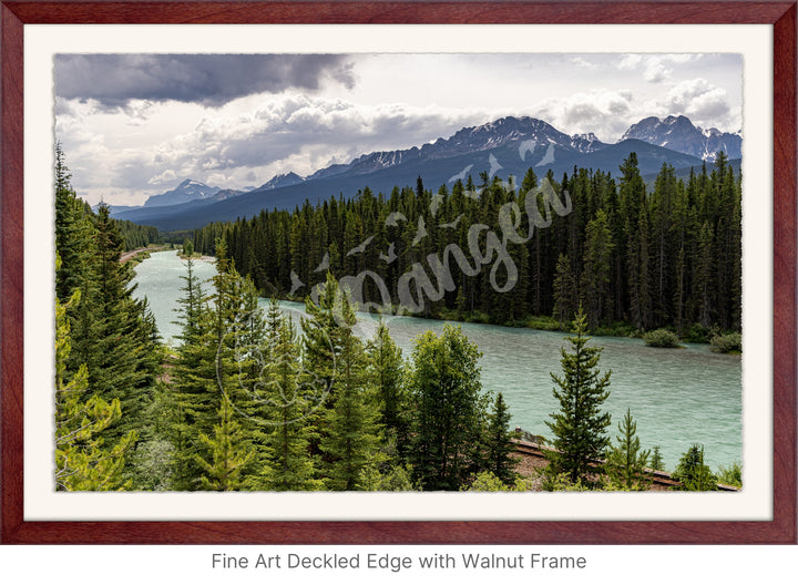 Morant's Curve, Banff: The Alternate View Wall Art