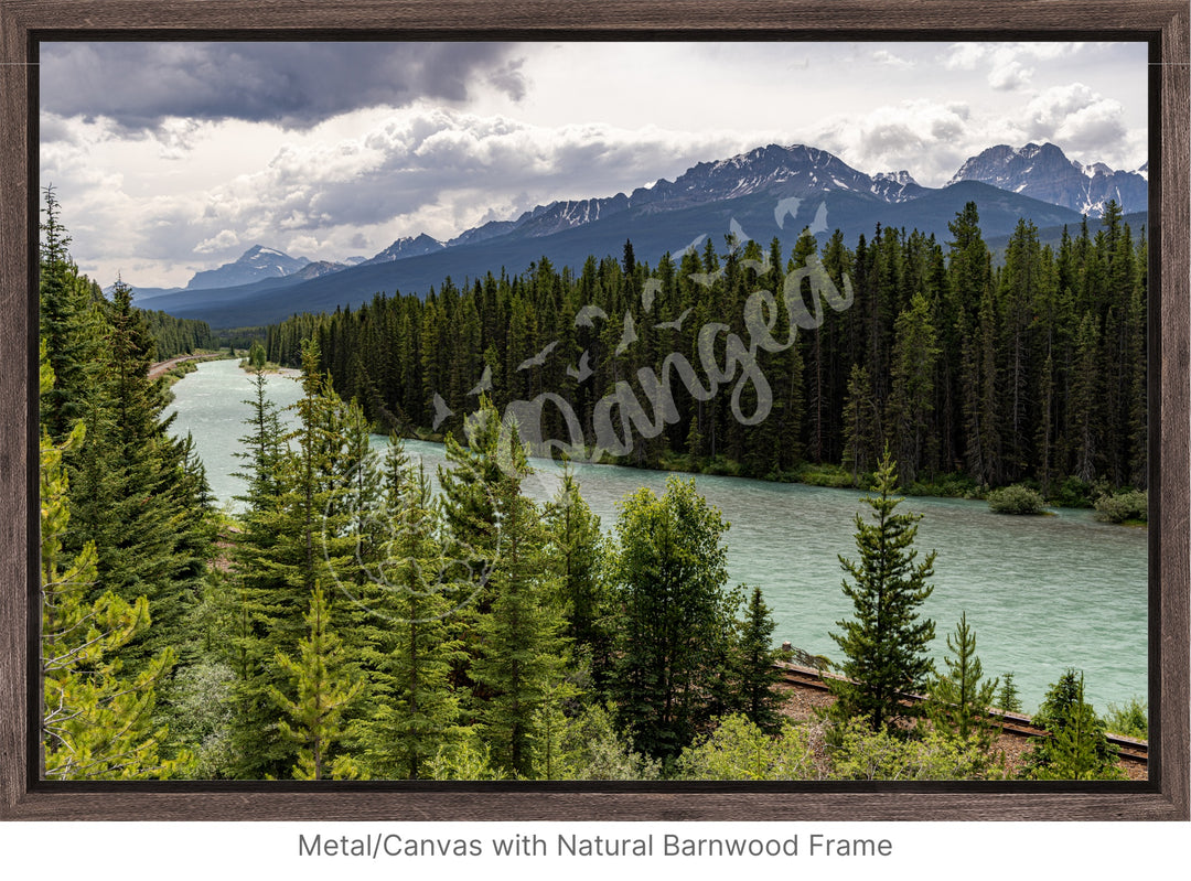 Morant's Curve, Banff: The Alternate View Wall Art