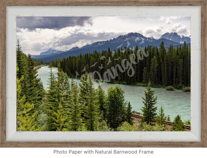 Morant's Curve, Banff: The Alternate View Wall Art