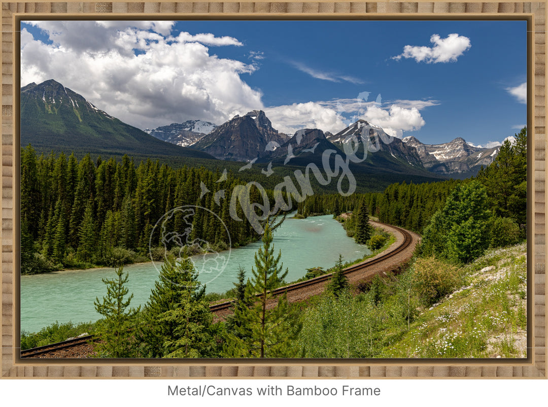 Morant's Curve, Banff: The Landscape Wall Art